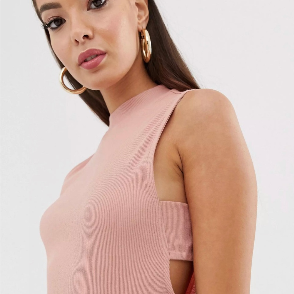 RVCA Women’s Talin Pink Cut Out Dress XS - Picture 10 of 10